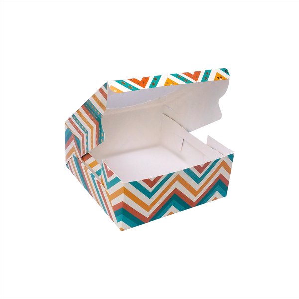 9 Brownie Box - Kundan Print (8.5*8.5*2.5)