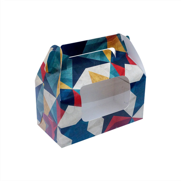 HAMPER BAG | JAR BAG FOR 2 - GEOMETRICAL PATTERN