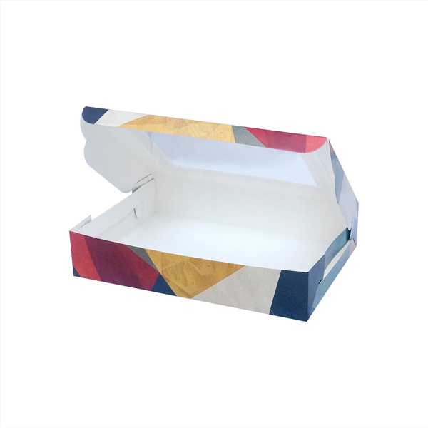 9 Brownie Box - Geometrical Pattern (8.5*8.5*2.5)