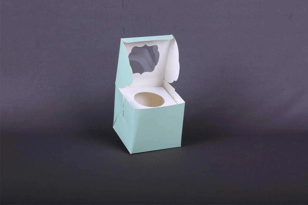 1 CUPCAKE BOX (3.75*3.75*3.5)