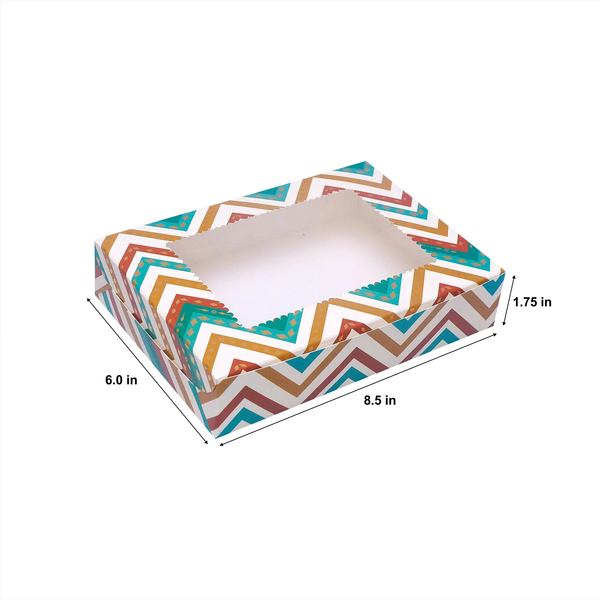 6 Brownie Box - Kundan (8.5*6*1.75)