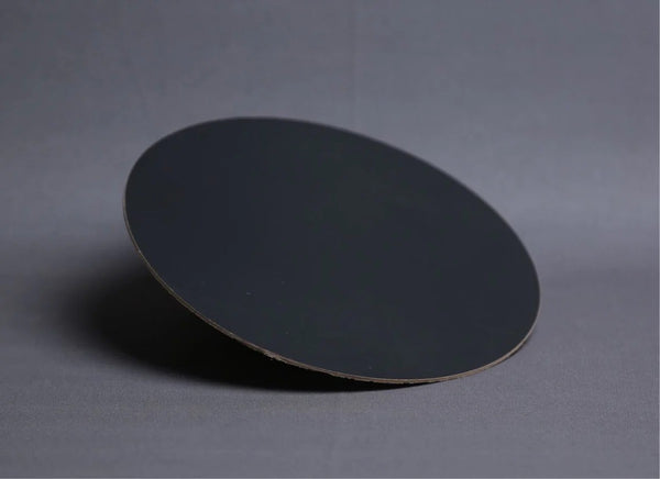 BLACK ROUND CAKE BASE