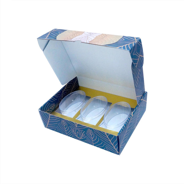RAJWADI PRINTED CORRUGATED WITH 3 OWAL ACRYLIC  ( 10 X 8 X 3 )